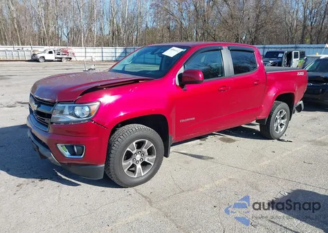 2017 Chevrolet Colorado Z71 from USA, damaged, VIN 1GCGTDEN5H1265410